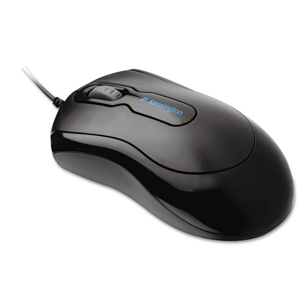 Kensington Mouse-In-A-Box Optical Mouse, USB 2.0, Left/Right Hand Use, Black K72356US